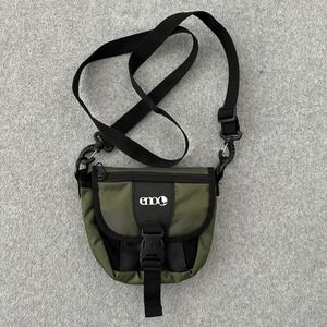 Eno Crossbody Bag Small Green Nylon Adjustable Outdoor Travel Utility Festival